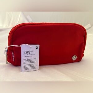 Lululemon Red Everywhere Belt Bag